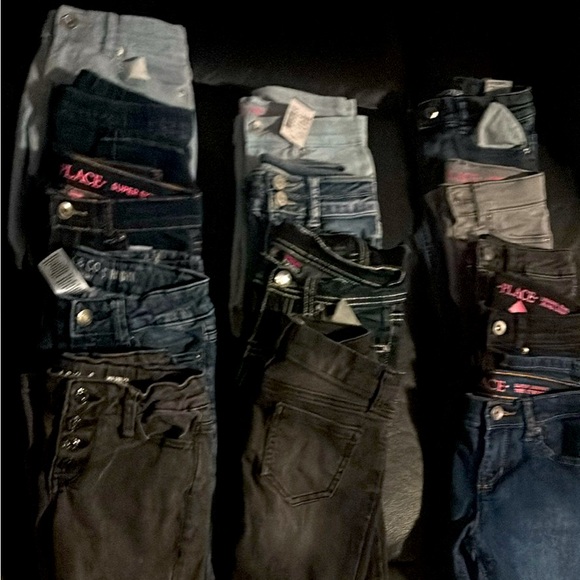 Girls Jeans size 6-7 Lot